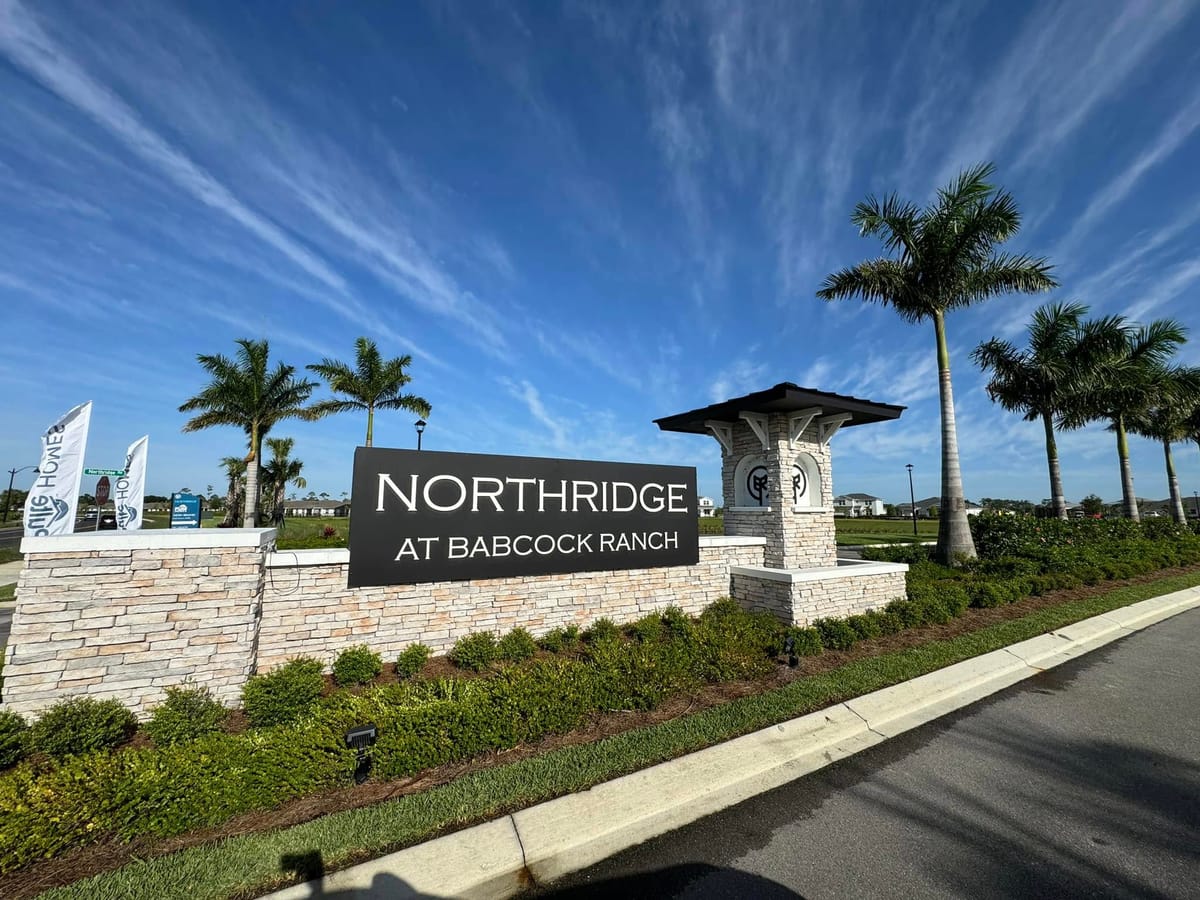 Homes for sale in Northridge, Babcock Ranch